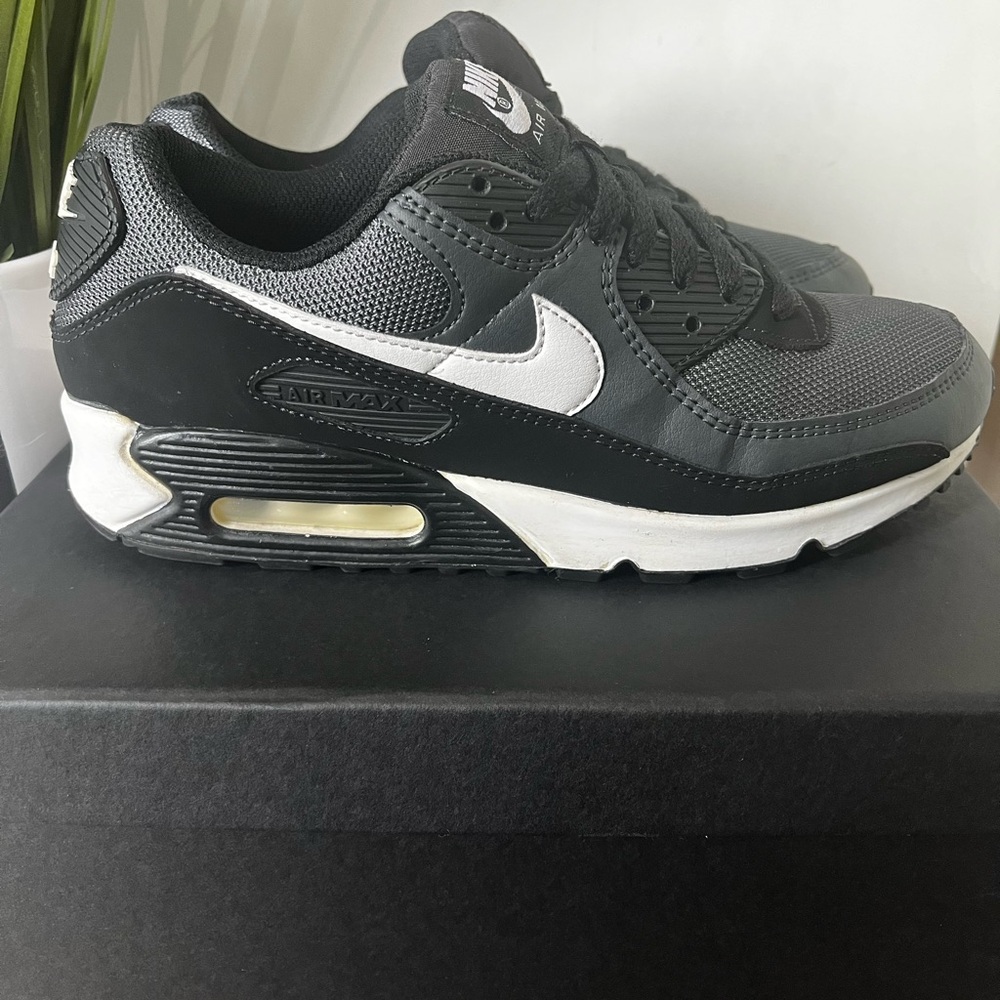 Nike Air Max Black and Gray Sneakers
